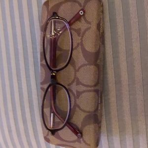 Coach Alexa 505 Eyeglasses Purple Frames 47-14-130mm